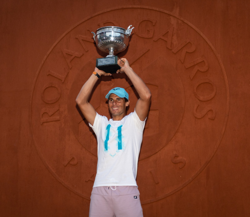 Rafael Nadal - Roland-Garros 2018 - trophée